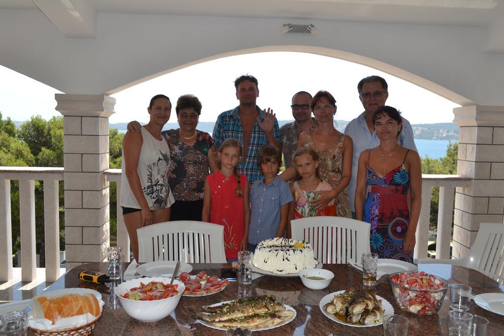 Villa Rosanda Apartments Trogir Zewnętrze zdjęcie