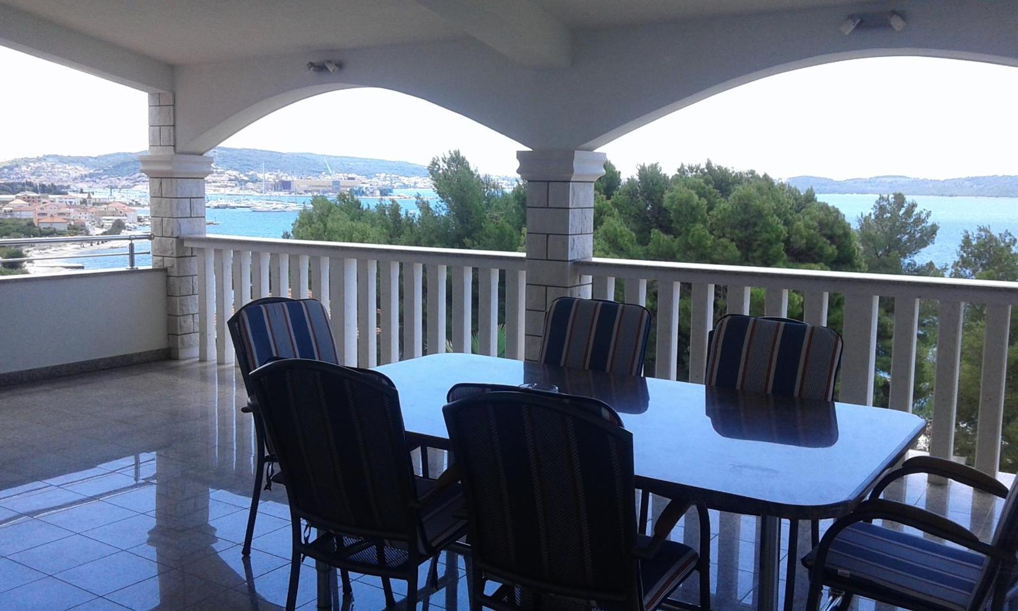 Villa Rosanda Apartments Trogir Zewnętrze zdjęcie